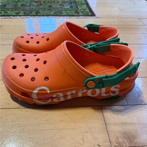 CROCS Orange Classic Clogs